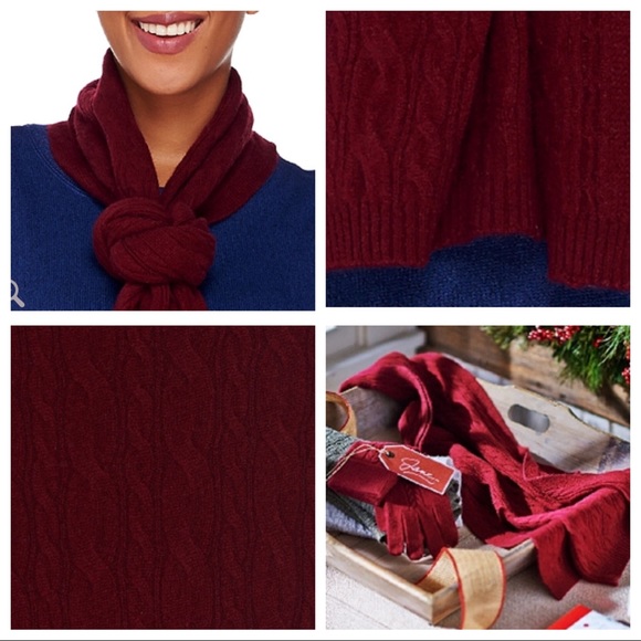 {ED by Ellen} Scarf and Gloves set NWT - Picture 2 of 8